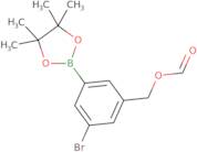 Methyl 3-bromo-5-(4,4,5,5-tetramethyl-1,3,2-dioxaborolan-2-yl)benzoate