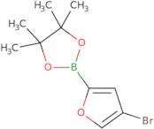 2-(4-Bromofuran-2-yl)-4,4,5,5-tetramethyl-1,3,2-dioxaborolane