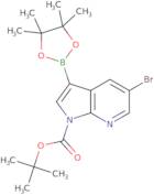 1-BOC-5-bromopyrrolo[2,3-b]pyridine-3-boronic acid pinacol ester