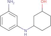 3-[(3-Aminophenyl)amino]cyclohexanol