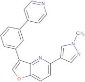 5-(1-Methyl-1H-pyrazol-4-yl)-3-[3-(4-pyridinyl)phenyl]-furo[3,2-b]pyridine