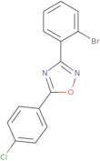 3-(2-Bromophenyl)-5-(4-chlorophenyl)-1,2,4-oxadiazole