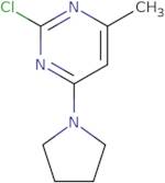 2-Chloro-4-methyl-6-(pyrrolidin-1-yl)pyrimidine