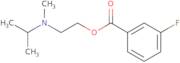 2-[Methyl(propan-2-yl)amino]ethyl 3-fluorobenzoate