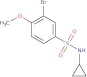 3-Bromo-N-cyclopropyl-4-methoxybenzenesulfonamide