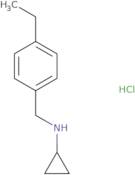 N-(4-Ethylbenzyl)cyclopropanamine hydrochloride