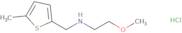(2-Methoxyethyl)[(5-methyl-2-thienyl)methyl]amine hydrochloride
