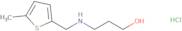 3-{[(5-Methyl-2-thienyl)methyl]amino}-1-propanol hydrochloride