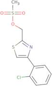 (4-(2-chlorophenyl)thiazol-2-yl)methyl (methanesulfonate)