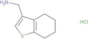 1-(4,5,6,7-Tetrahydro-1-benzothiophen-3-yl)methanamine hydrochloride