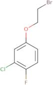 4-(2-Bromoethoxy)-2-chloro-1-fluorobenzene
