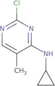 (2-Chloro-5-methyl-pyrimidin-4-yl)-cyclopropyl-amine