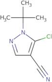 1-(tert-Butyl)-5-chloro-1H-pyrazole-4-carbonitrile