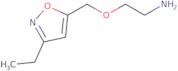 2-[(3-Ethylisoxazol-5-yl)methoxy]ethylamine