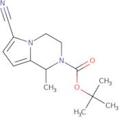 tert-Butyl 6-cyano-1-methyl-1H,2H,3H,4H-pyrrolo[1,2-a]pyrazine-2-carboxylate