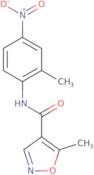 5-Methyl-N-(2-methyl-4-nitrophenyl)-1,2-oxazole-4-carboxamide