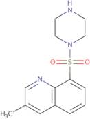 3-Methyl-8-(piperazine-1-sulfonyl)quinoline