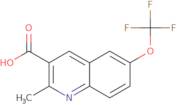 2-Methyl-6-(trifluoromethoxy)quinoline-3-carboxylic acid