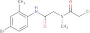 N-{[(4-Bromo-2-methylphenyl)carbamoyl]methyl}-2-chloro-N-methylacetamide