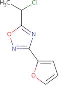 5-(1-Chloroethyl)-3-(furan-2-yl)-1,2,4-oxadiazole