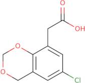 2-(6-Chloro-2,4-dihydro-1,3-benzodioxin-8-yl)acetic acid