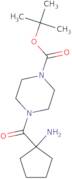 tert-Butyl 4-[(1-aminocyclopentyl)carbonyl]piperazine-1-carboxylate