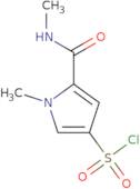 1-Methyl-5-(methylcarbamoyl)-1H-pyrrole-3-sulfonyl chloride