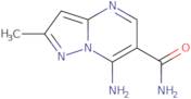 7-Amino-2-methylpyrazolo[1,5-a]pyrimidine-6-carboxamide