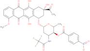 N-Trifluoroacetamido-4'-p-nitrobenzoyl daunorubicin