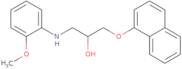 1-[(2-Methoxyphenyl)amino]-3-(naphthalen-1-yloxy)propan-2-ol