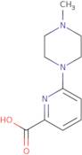 6-(4-Methylpiperazin-1-yl)pyridine-2-carboxylic acid