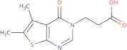 3-(5,6-Dimethyl-4-oxo-4H-thieno[2,3-d]pyrimidin-3-yl)-propionic acid