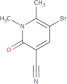 5-Bromo-1,6-dimethyl-2-oxo-1,2-dihydropyridine-3-carbonitrile