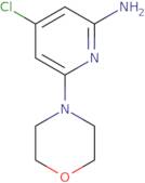 2-Amino-4-chloro-6-morpholinopyridine