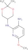 2-N-(2,2-Dimethyl-1,3-dioxan-5-yl)-6-methoxypyridine-2,3-diamine