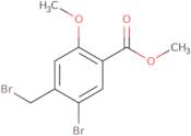 Methyl 5-bromo-4-(bromomethyl)-2-methoxybenzoate