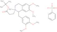 (1R,2R)-2-(3-(tert-Butoxy)-3-oxopropyl)-1-(3,4-dimethoxybenzyl)-6,7-dimethoxy-2-methyl-1,2,3,4-tetrahydroisoquinolin-2-ium benzenesu lfonate