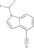 1-(difluoromethyl)-1H-indole-4-carbonitrile