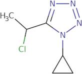 5-(1-Chloroethyl)-1-cyclopropyl-1H-1,2,3,4-tetrazole