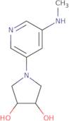 1-(5-(Methylamino)pyridin-3-yl)pyrrolidine-3,4-diol
