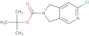tert-Butyl 6-chloro-1H,2H,3H-pyrrolo[3,4-c]pyridine-2-carboxylate