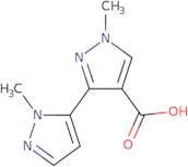 1-Methyl-3-(1-methyl-1H-pyrazol-5-yl)-1H-pyrazole-4-carboxylic acid