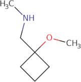 [(1-Methoxycyclobutyl)methyl](methyl)amine