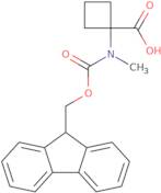 1-({[(9H-Fluoren-9-yl)methoxy]carbonyl}(methyl)amino)cyclobutane-1-carboxylic acid