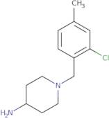 1-(2-Chloro-4-methylbenzyl)piperidin-4-amine