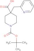 1-(tert-Butoxycarbonyl)-4-(pyridin-2-ylmethyl)piperidine-4-carboxylic acid