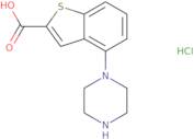 4-(Piperazin-1-yl)-1-benzothiophene-2-carboxylic acid hydrochloride