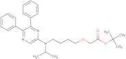 2-{4-[N-(5,6-Diphenylpyrazin-2-yl)-N-isopropylamino]butyloxy}acetic acid tert-butyl ester