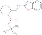 2-(Benzooxazol-2-ylaminomethyl)-piperidine-1-carboxylic acid tert-butyl ester