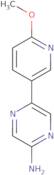 5-(6-Methoxypyridin-3-yl)pyrazin-2-amine